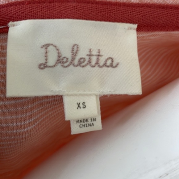 ANTHROPOLOGIE Deletta Margot Gathered Top - Picture 9 of 10